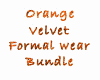 Orange V. Formal Wear