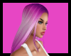 2 Tone Purple Hat Hair
