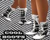 *JM*White  Cool-Boots