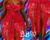 Sequins BBW red