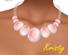 Pink Gems Necklace