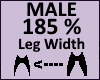 Leg Thigh Scaler 185%