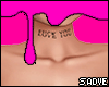 Tattoo Neck FUC*YOU