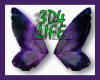 Purple/Butterfly/Wings