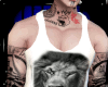 Lion Tank Top/Tattoo