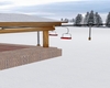 Winter Ski Lift