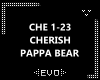 | PAPPA BEAR - CHERISH