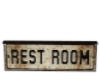 Rest Room Sign