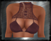 Eggplant Lace Shine Bra