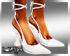 DMD Pointy Heels - White