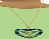 [KC]Green Heart Necklace