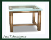 End Table Teal 2