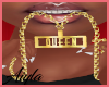 Queen Gold Mouth Chain