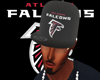 Falcons Fitted Blk