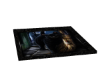 MzE Witch Cat Framed