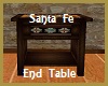 Santa Fe End Table Gold
