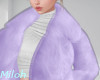 ▶︎Fur coat Violet