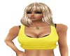 YELLOW TEE/ BRA