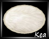 round fur rug