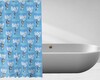 Blu-e Shower Curtain