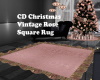 CD Christmas Rose Rug