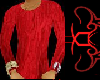 COOGI RED SWEATER