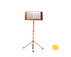 I Love You Music Stand