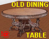 !@ Old dining table
