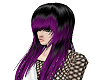 Purple Emo Hair