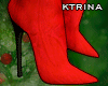 KT♛Boots Fur Red2