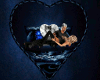 Blue Heart Wall Cuddle 
