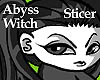 AbySticker -GothLady-