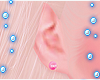 Mini earrings pink