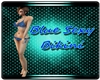 Blue Sexy Bikini