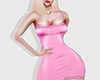 Hot PinkPastel Dress ;RL