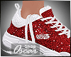 ! Glitter Red Shoes