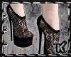 |K| Black Lace Shoes