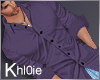 K Kole purple shirt  M