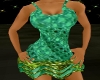 (Msg) Sassy Green Dress