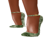 Green Camouflage heels