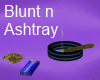 Blunt and ashtray