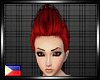 Red Spiky Hair