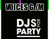 VOICES DJ M/G