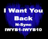 I Want You Back-NSync