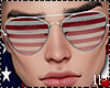 Stripes 4th July Glasses