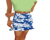 Hawaiin Blue Skirt