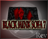 {ARU} Black Mink Sofa 7
