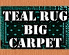 Teal Rug Big Carpet