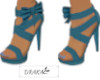 Aqua Blue Sandals