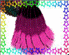 🌈Pink glitter fur
